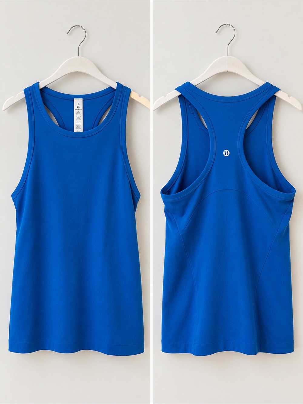 lululemon Cobalt Blue Racerback Workout Tank